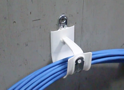 J-Hook cable management, Cable hook pathways